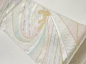 束ね熨斗模様織出し袋帯